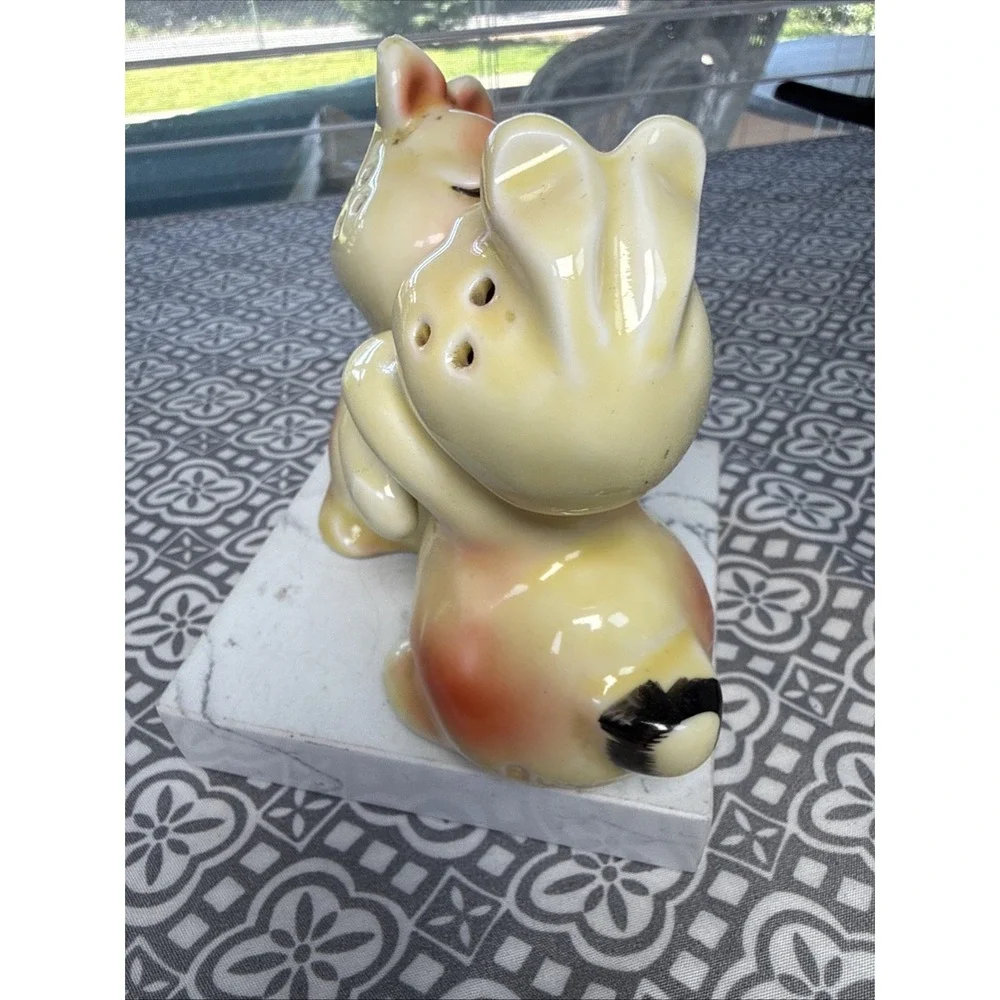 1950's Van Tellingen Bunny Hug Hugging Salt & Pepper Shakers Set Vintage